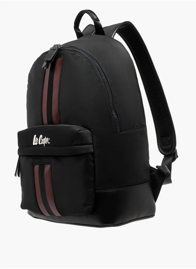 لي كوبر Women's Panelled Backpack with Zip Closure and Adjustable Strap - 29x15x40 cm