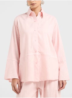 hayas closet Button Down Blouse & Pants Set  - Image 3