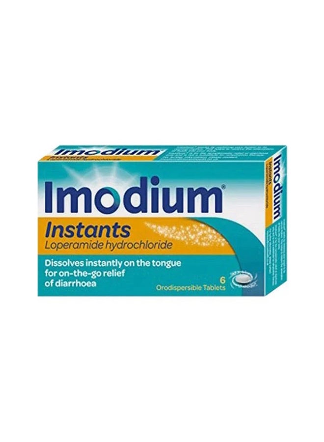 Janssen أقراص إيموديوم 2 مجم سريعة الذوبان عبوة من 6 أقراص