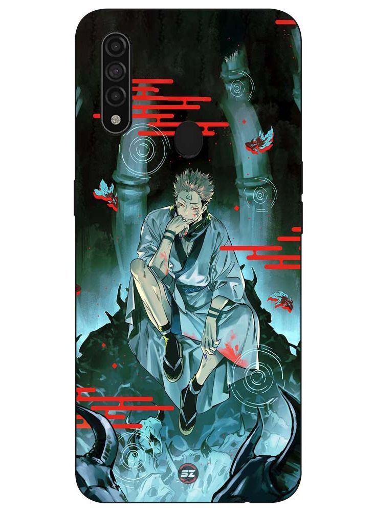 Protective Printed Mobile Cover Jujutsu Kaisen Manga Series For Oppo A31