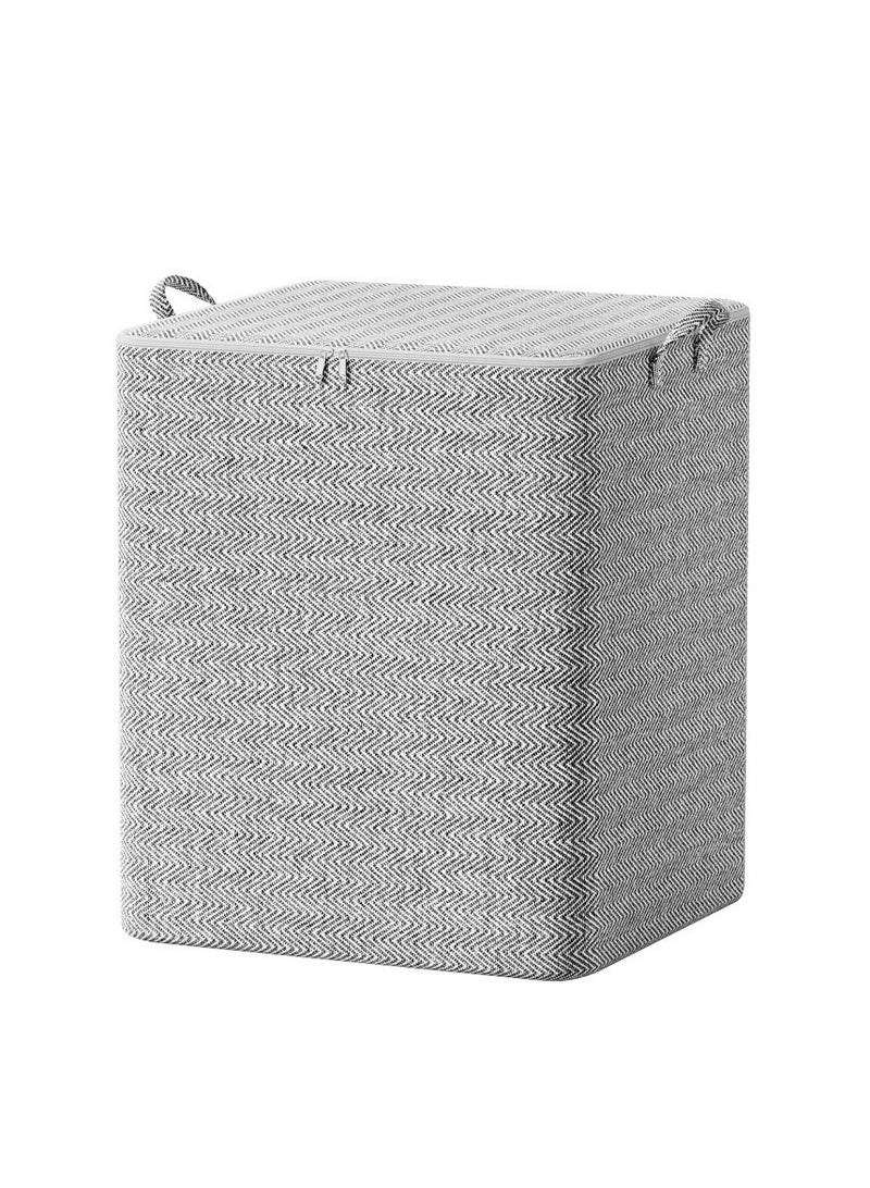 2pcs Wardrobe Clothes Organizer Bedding Organizer Foldable Closet Storage Organizer with Carrying Handles Large-Capacity Storage Bag for Home Bedroom Office（150L） - Image 1