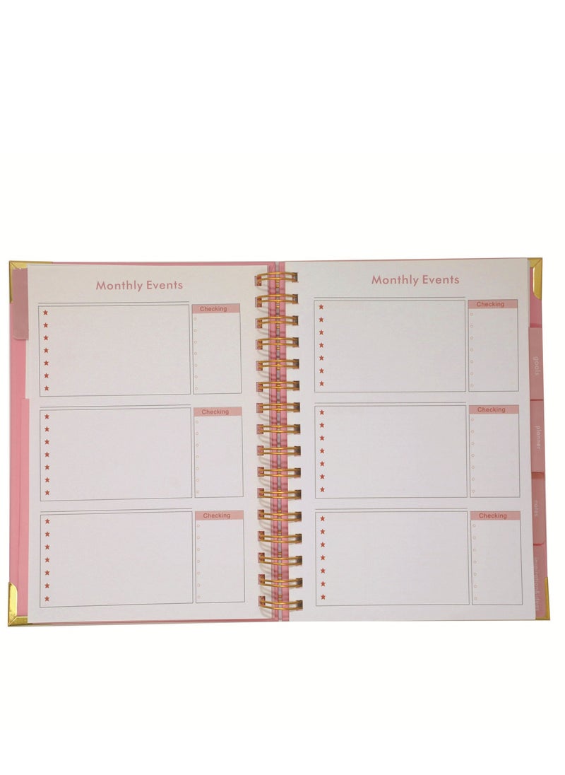 General - 2025-2026 Wall Calendar - Dec. 2024 – Jun. 2026, 19 Months Calendar 2025-2026, 14.57 x 11.42 In, 2025 Calendar, Monthly Calendar with Week Numbers, Large Blocks, Thick Paper, Yearly Overview ＆ Note - Image 1