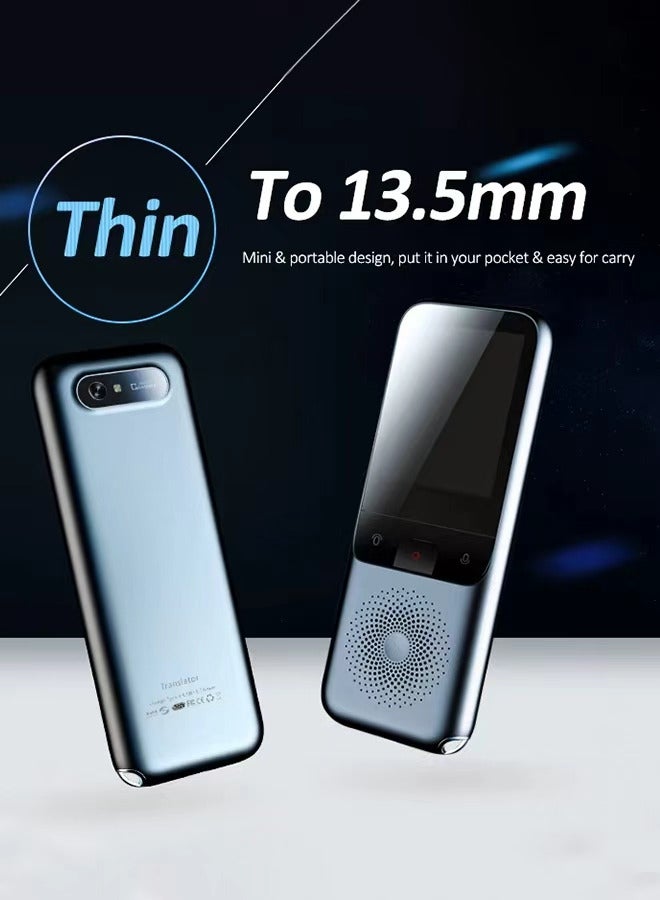 VORMOR T11 AI Language Translator – Voice, Text & Photo Translator (138 Online/17 Offline Languages, Arabic Included), ChatGPT Integration, HD Screen, Ideal for Professionals & Travelers - Image 2