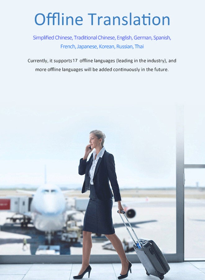 VORMOR T11 AI Language Translator – Voice, Text & Photo Translator (138 Online/17 Offline Languages, Arabic Included), ChatGPT Integration, HD Screen, Ideal for Professionals & Travelers - Image 5