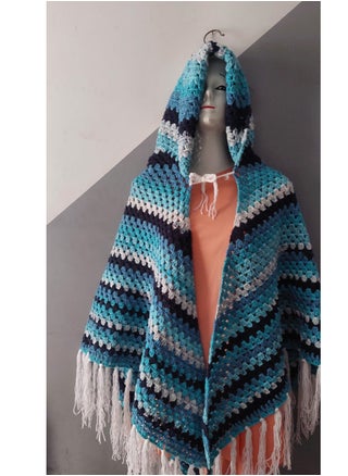 Handmade crocheted Capecho shawl - pzsku/Z0778D4F82A48A431261FZ/45/_/1730225848/231ee7d2-ec97-4d9b-894d-0d95587263f4