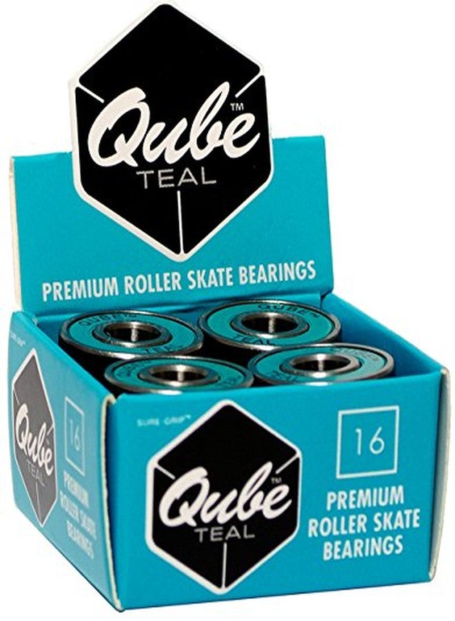 Sure-Grip QUBE Teal Bearings - 8mm Boxed - Image 1