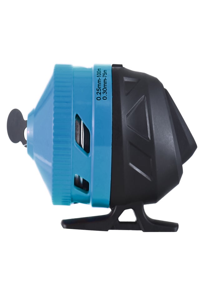 إكسبيرت بكرة صيد ذات نظام سحب سلس، سرعة عالية، نسبة تروس 3.4:1، مناسبة لليد اليمنى، مزودة بخيط مسبق التعبئة. - Image 4