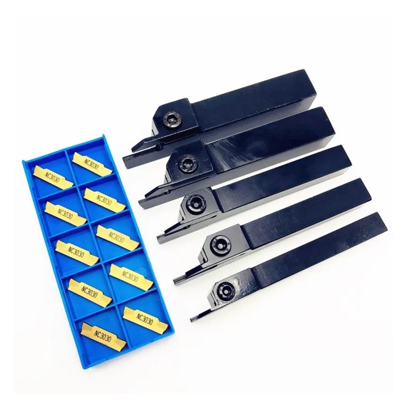 MGEHR1010 1 5 Tool Handle With 10PCS MGMN200 NC3020 Grooving Inserts For Metal Turning - Image 4
