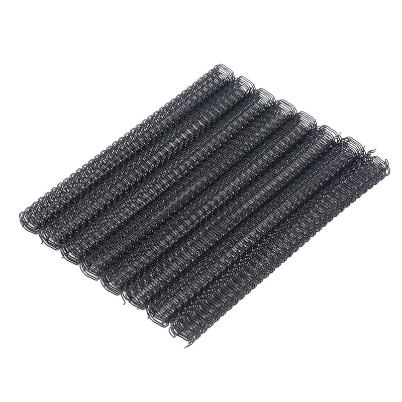 White Spiral Binding Coil 9 16 Inch 34 Loop 3 1 Pitch 120 Sheet A4 Metal Wire - Image 2