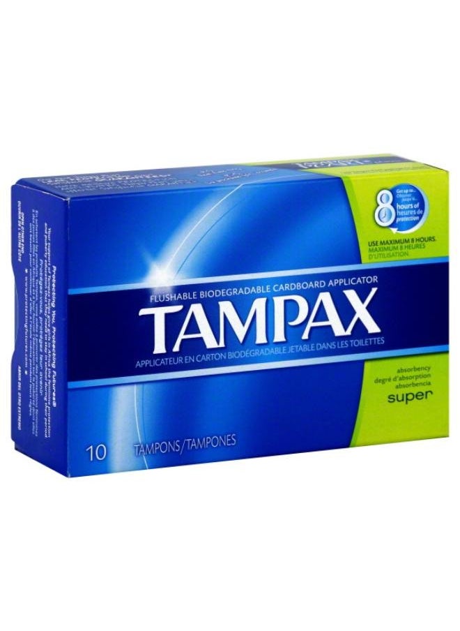Tampax Tampexs Super 10 pcs 