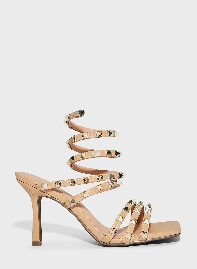 MENBUR Multi Strap High Heel Sandals