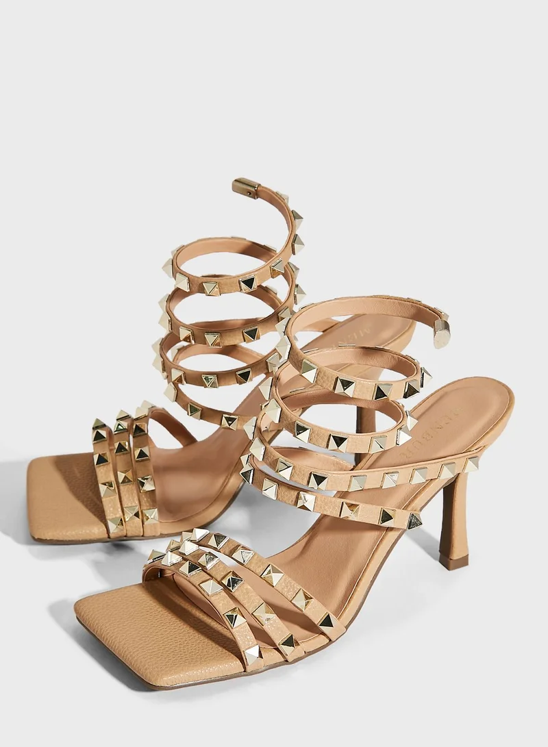 MENBUR Multi Strap High Heel Sandals