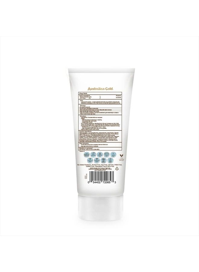 Australian Gold Botanical SPF 70 Mineral Sunscreen Lotion, Non-Chemical Sunblock with Titanium Dioxide & Zinc Oxide, Native-Australian Ingredients, Water-Resistant, Citrus Oasis Fragrance, 5 Oz - Image 2