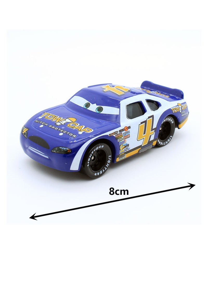 Movie Cars Alloy Racing Car Model Toy Car Desktop Ornaments Great Gift for Children Animation Movie Lovers - Racing Car No. 4 - Image 2