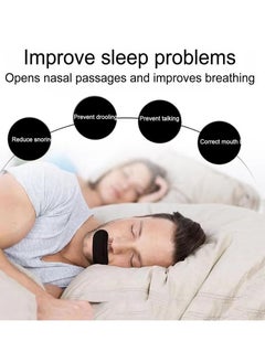 NIBEMINENT Lip Sleep Patches, 30 pieces of sleep mouth patches to relieve snoring and improve sleep quality  - Image 5