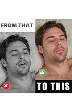 NIBEMINENT Lip Sleep Patches, 30 pieces of sleep mouth patches to relieve snoring and improve sleep quality  - Image 4