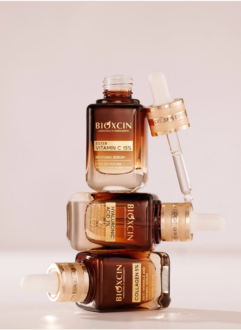 BIOXCIN COLLAGEN %5 ANTI-WRINKLE AND FIRMING SERUM 30 ML  - Image 5