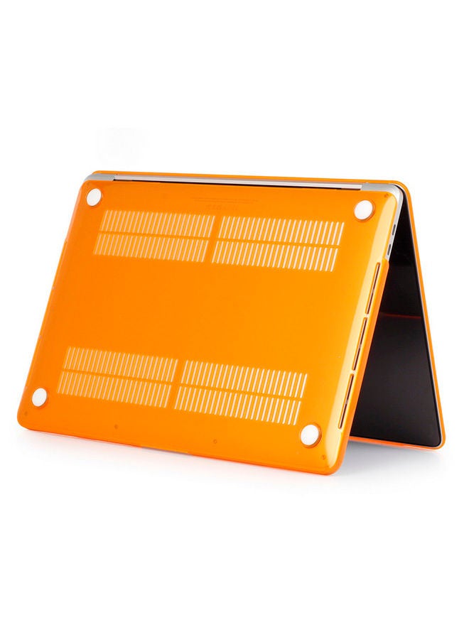 NIBEMINENT Protective Case Cover For Macbook Pro 15-Inch Orange - Image 2