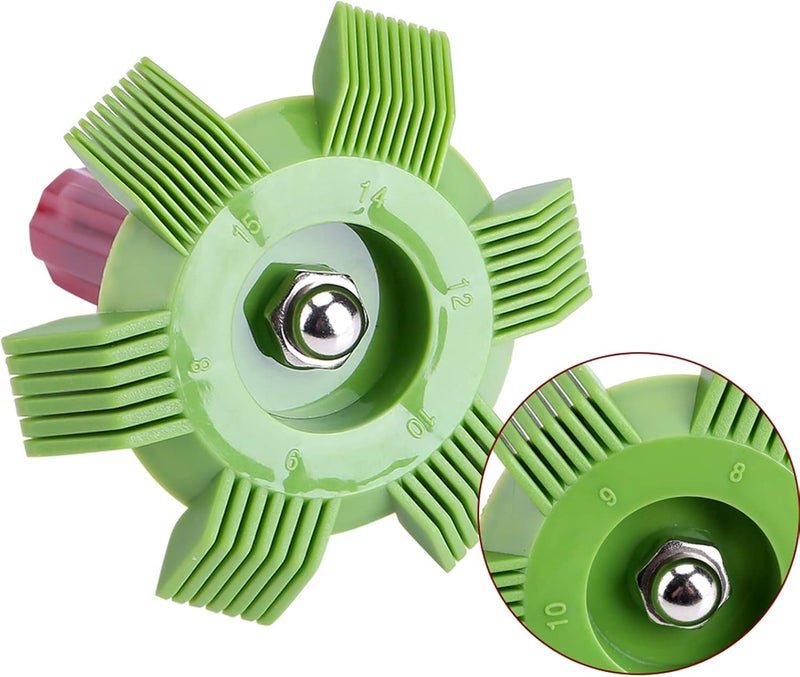 GLOGLOW Automotive AC Condenser Tool, Power Tool Parts & Accessories with Straightens and Cleans Bent Fins Effortlessly for DIY Car Enthusiasts and Professional Mechanics - Image 2