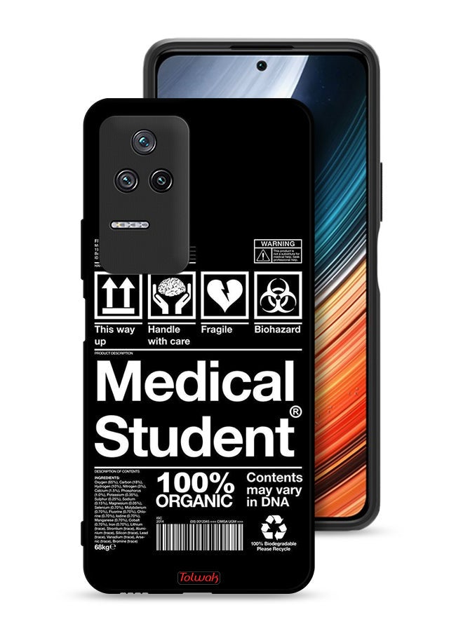 Tolwak Xiaomi Redmi K50 Pro Protective Case Cover Medical Student Sticker - Image 1