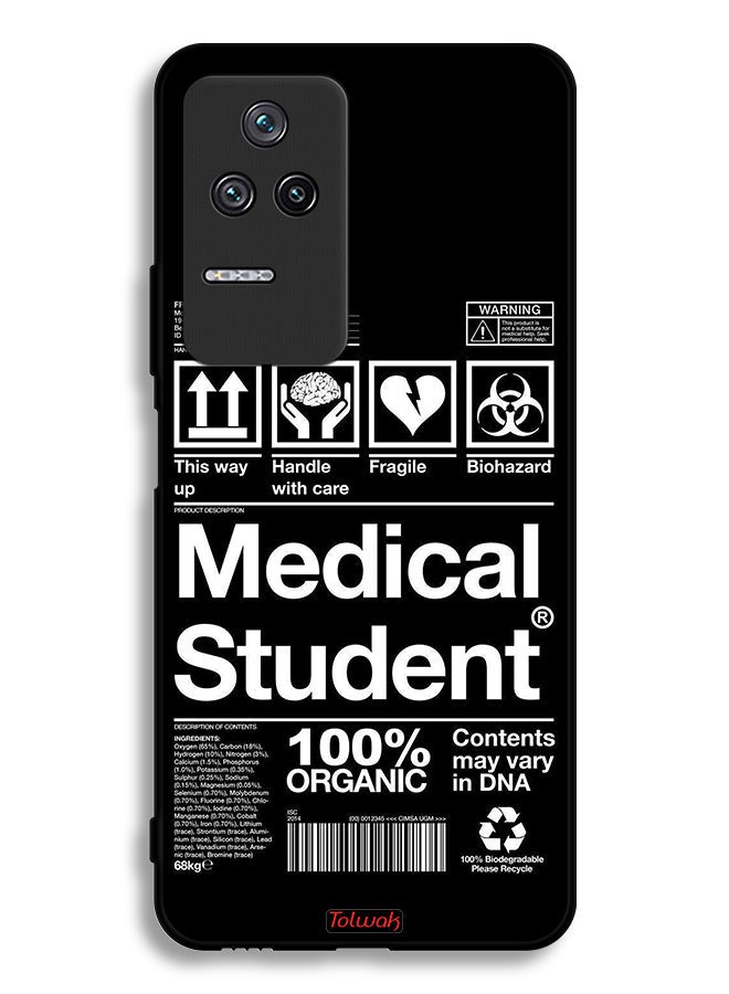 Tolwak Xiaomi Redmi K50 Pro Protective Case Cover Medical Student Sticker - Image 2