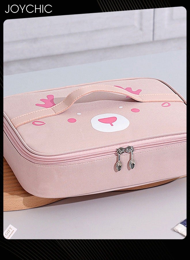 Joychic Oxford Multifunction Food Insulation Bag Warm and Fresh Keeping Reusable Lunch Bag for School Office Outdoor Picnic - Image 3