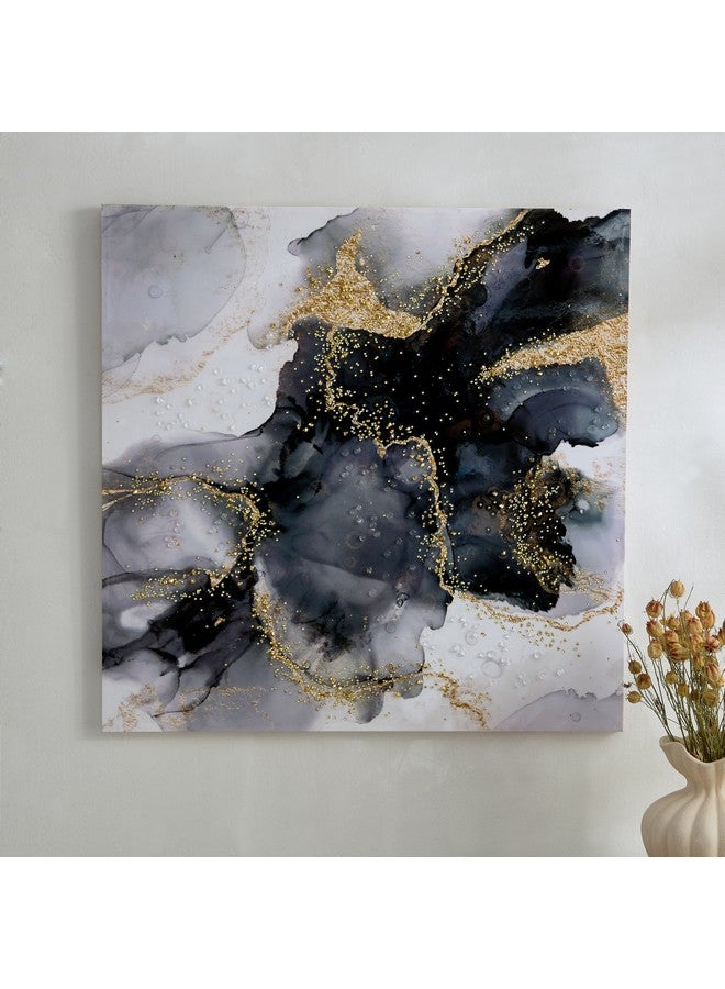 Nairobi Acrylic and Glossy Abstract Wall Art 80 x 2.5 x 80 cm