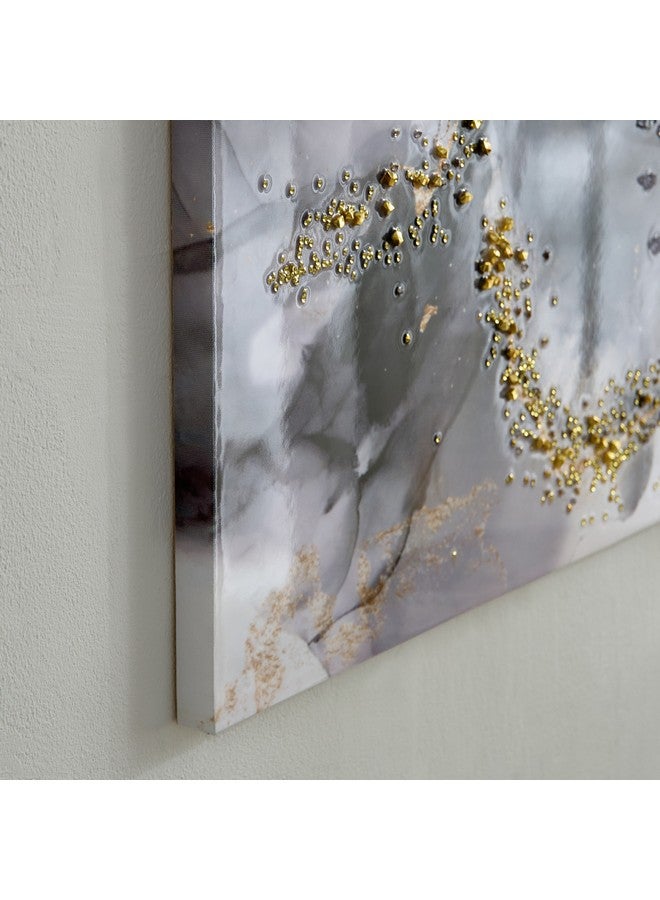 Nairobi Acrylic and Glossy Abstract Wall Art 80 x 2.5 x 80 cm