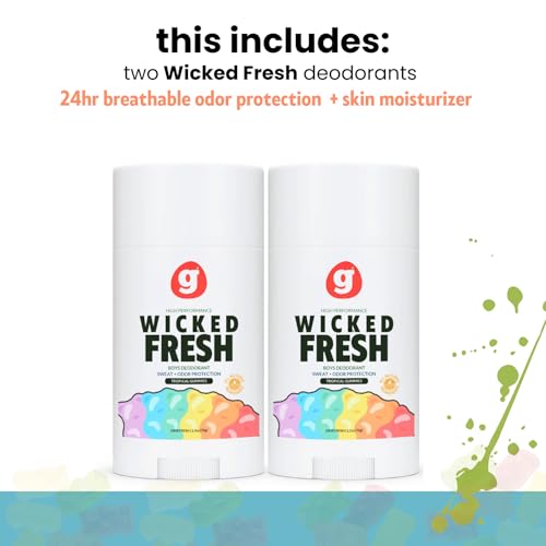 GROWING BASICS Natural Deodorant for Boys Ages 6 & Up - Aluminum-Free, High-Performance Underarm Gel Stick, Kids Deodorant, Safe & Gentle for Preteen Boys 8-12 - Citrus Scent, 2 Pack - Image 2