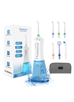 Youtrico Youtrico 2023 upgraded whitening water floss  portable and rechargeable  gentle teeth whitening IPX7 waterproof  - Image 1
