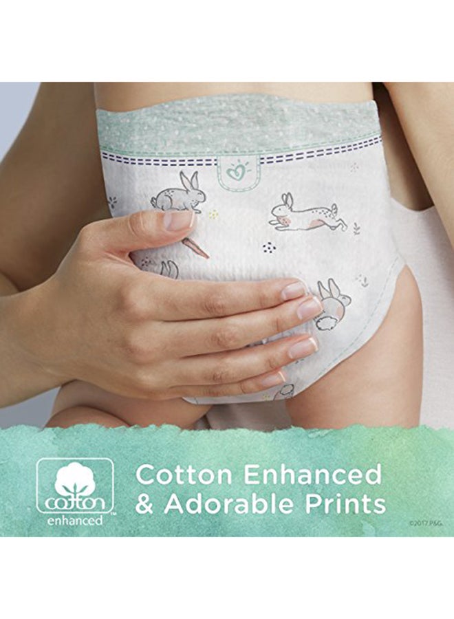 بامبرز حفاضات اطفال النقية للاستعمال مرة واحدة ، بمقاس ١ ، ٧٤ حبه - Image 2