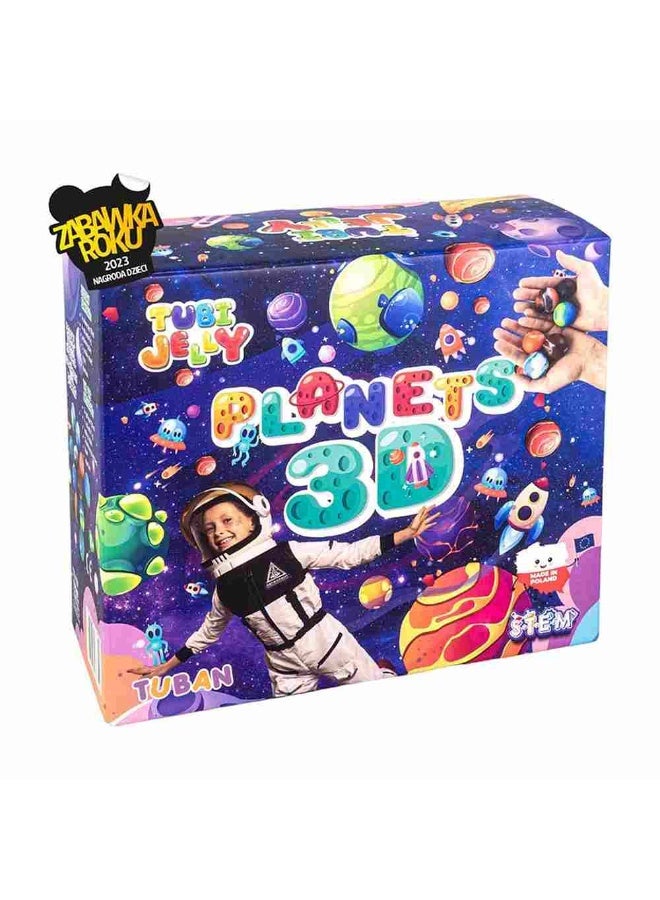 Tuban Tubi Jelly 3D Planet DIY Kit (5 Colors) - Image 2