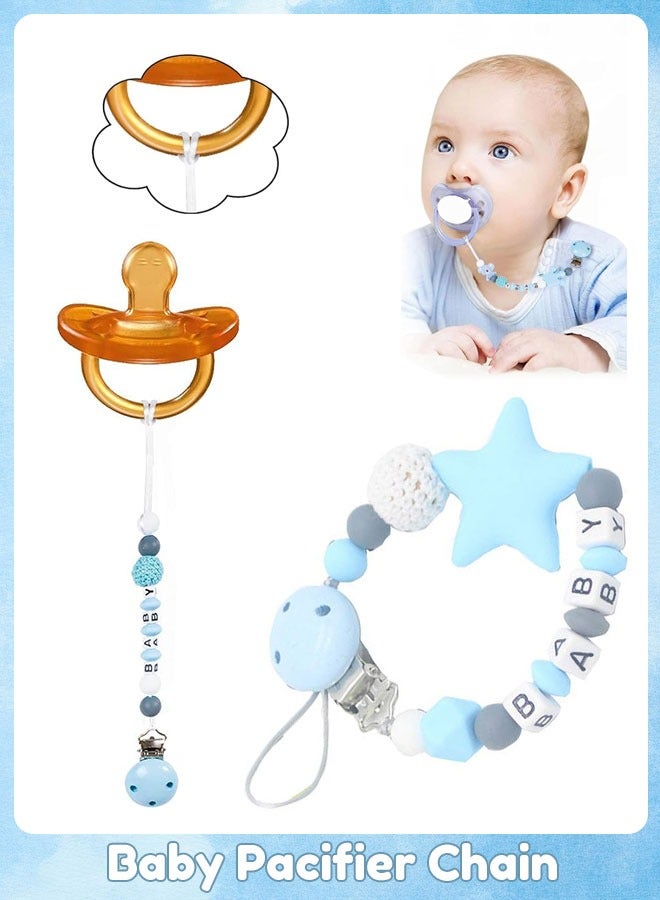 Sharpdo Baby Pacifier Chain, Pacifier Clip for Baby - Image 1
