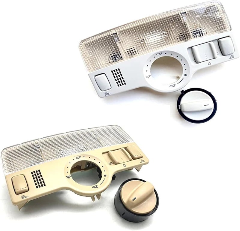 Wivplex Gray Dome Light with Switch for Various Car Models - Image 2