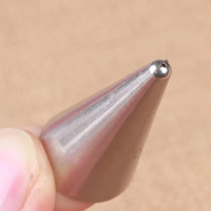 Pastry Nozzles Extra Fine Writing Drawing Cream Decorating Mouth Seamless 304 Stainless Steel Cake Baking Tool for Bread Shop Piping Nozzles - Image 3