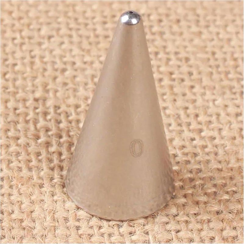 Pastry Nozzles Extra Fine Writing Drawing Cream Decorating Mouth Seamless 304 Stainless Steel Cake Baking Tool for Bread Shop Piping Nozzles - Image 1