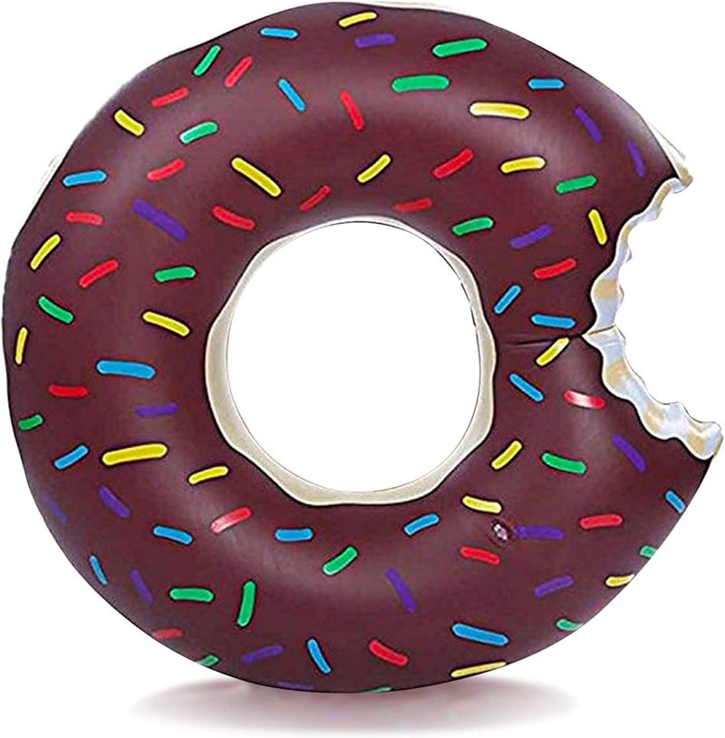 DMAR Donut Pool Float - Donut Tube & Ring for Beach & Pool - Image 1