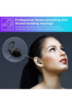 KASTWAVE Ear Plugs for Sleeping 3 Pairs, Ultra Soft Reusable Noise Cancelling Earplugs, Loop Silicone Earplugs Reduce Snoring Sound, Moldable Ear Plugs for Deep Sleep, Side Sleep, Snoring, Concert  - Image 5