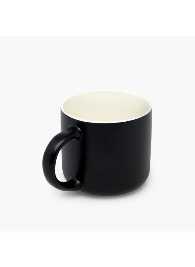 لايف ستايل Slogan Print New Bone China Mug with Handle - 340 ml