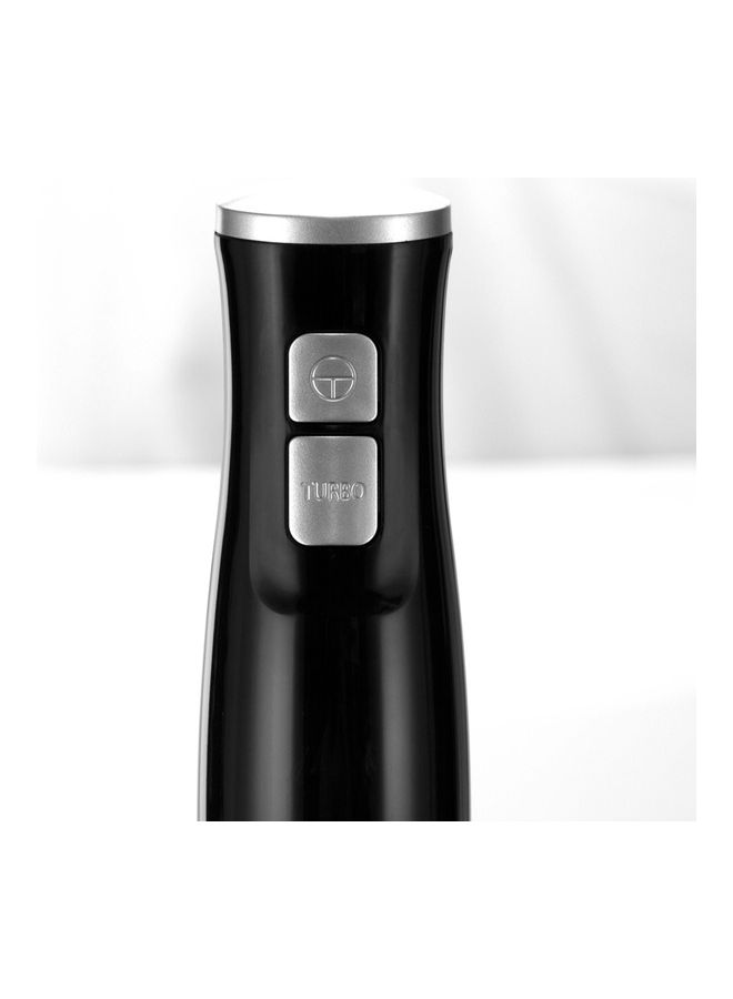 SONASHI Hand Blender Stainless Steel Shaft | 2 Speed Powerful Motor with 700ml Plastic Jar and Blending Wand | Ideal for Smoothies, Shakes, Baby Food, & Fruits SHB-186J Black - Image 4