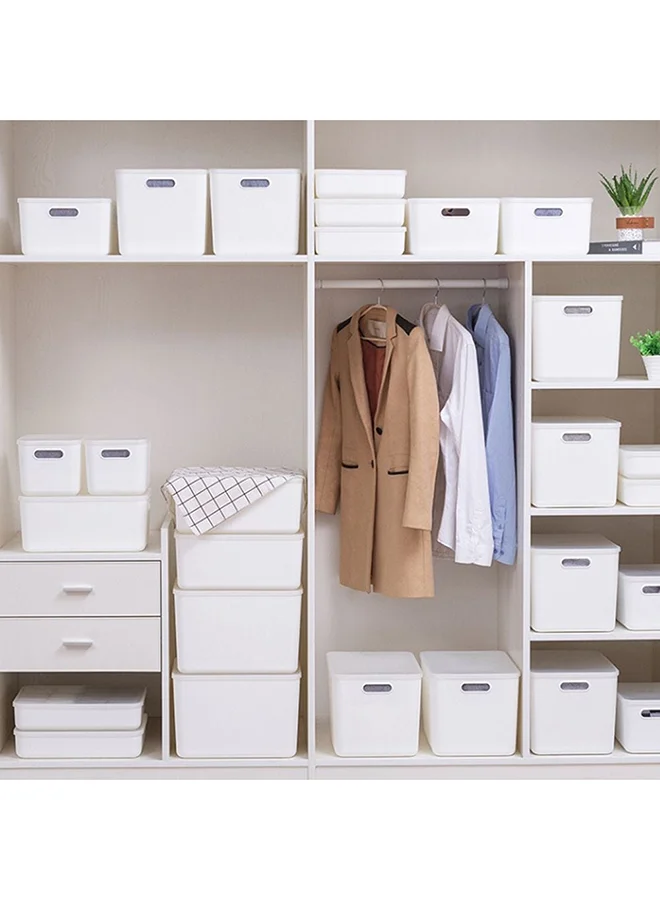 دانوب هوم منظم بلاستيك ماجنوس بغطاء ... سم أبيض