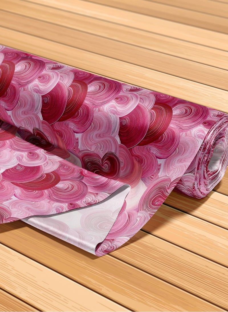 فيلاتو Ø¬Ù„Ø§Ø¨ÙŠØ© Ù…Ø®ÙˆÙŠØ± Ù…Ù† Ù‚Ù…Ø§Ø´ Ø­Ø±ÙŠØ± Ø§Ù„Ù„ÙŠÙ„ Ø¹Ø±Ø§Ù…Ù†ÙŠ Ø¨Ø§Ù„ÙŠØ§Ø±Ø¯Ø©ØŒ Ù†Ù‚Ø´Ø© ÙˆØ±Ø¯ÙŠØ© Ø­Ù…Ø±Ø§Ø¡ Ù…Ù„ØªÙˆÙŠØ©ØŒ Ø®ÙŠØ§Ø·Ø©ØŒ Ø¹Ø±Ø¶ 58 Ø¨ÙˆØµØ© - Image 5