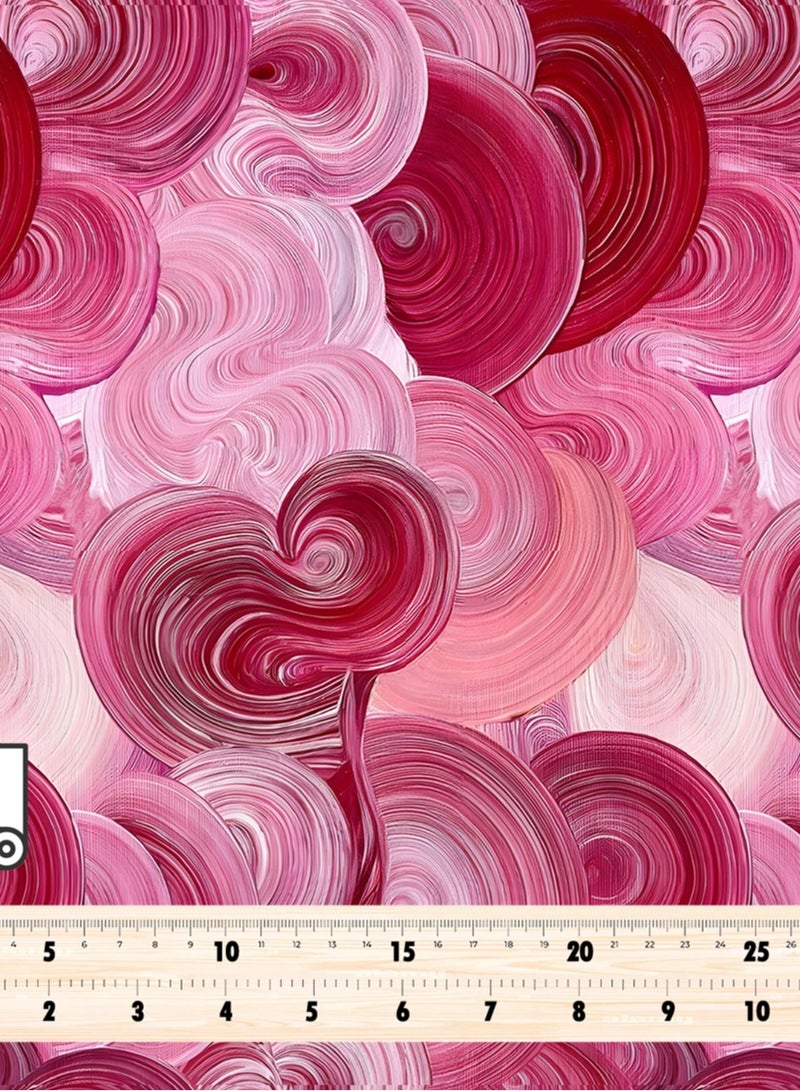 فيلاتو Ø¬Ù„Ø§Ø¨ÙŠØ© Ù…Ø®ÙˆÙŠØ± Ù…Ù† Ù‚Ù…Ø§Ø´ Ø­Ø±ÙŠØ± Ø§Ù„Ù„ÙŠÙ„ Ø¹Ø±Ø§Ù…Ù†ÙŠ Ø¨Ø§Ù„ÙŠØ§Ø±Ø¯Ø©ØŒ Ù†Ù‚Ø´Ø© ÙˆØ±Ø¯ÙŠØ© Ø­Ù…Ø±Ø§Ø¡ Ù…Ù„ØªÙˆÙŠØ©ØŒ Ø®ÙŠØ§Ø·Ø©ØŒ Ø¹Ø±Ø¶ 58 Ø¨ÙˆØµØ© - Image 4