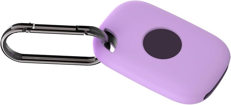 Purple Protective Case With Keyring For Life 360 2024 Tracker Travel Business Use - Image 1