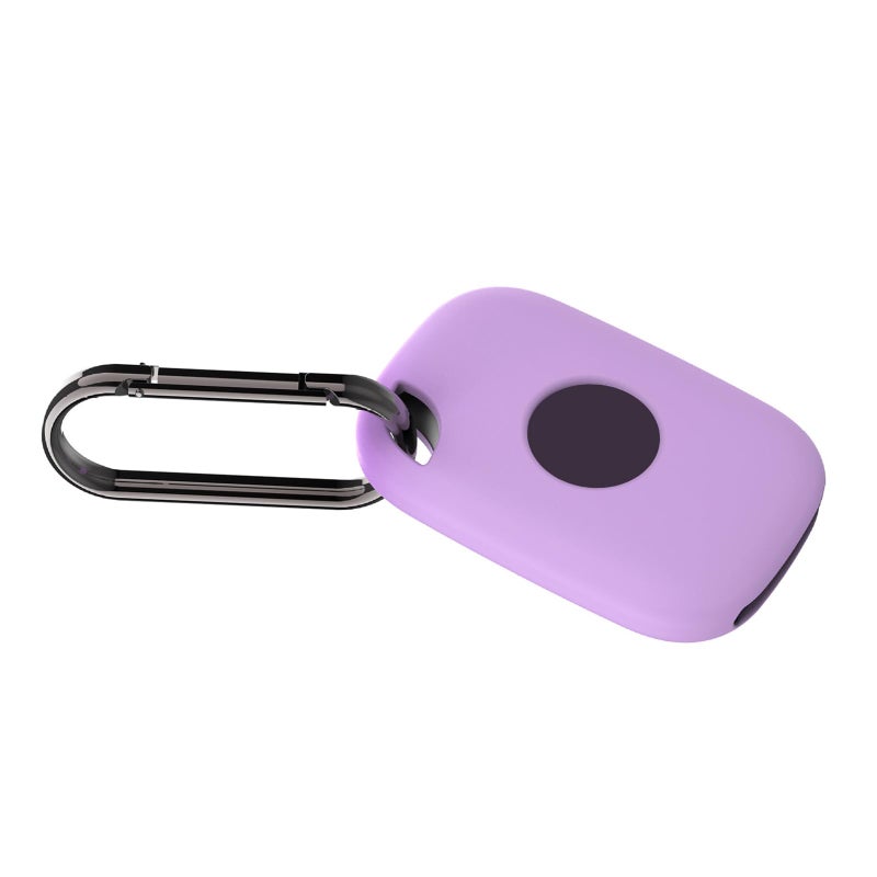 Purple Protective Case With Keyring For Life 360 2024 Tracker Travel Business Use - Image 2