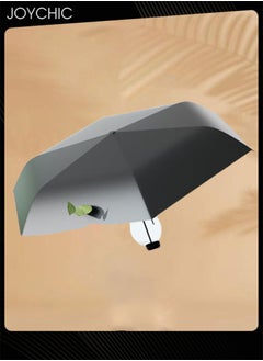 Joychic Women Men Mini Sunscreen Anti-ultraviolet Capsule Dual-use Umbrella for Sunny and Rainy days Folding Umbrella  - Image 2