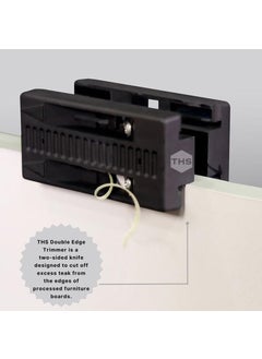 THS THS Wood Side Banding Machine Double Edge Trimmer Manual Tail Trimming Woodworking Hardware Tool for Carpenter  - Image 5