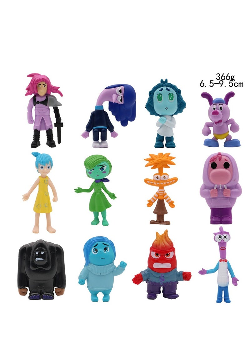 General - 12-Piece Inside Out 2 Figure Set - Image 1