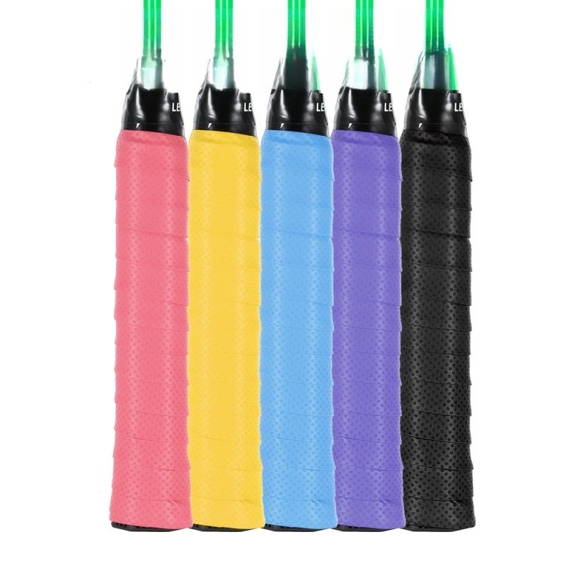Racket Overgrips: 100pcs Multi-color Cushioning PU Anti-skid Sweat Tape - Moisture Wicking Vibration Dampening Grip for Sweaty Players, Tennis Badminton Racquets, Fishing Rods, Bike Handlebars - Image 1