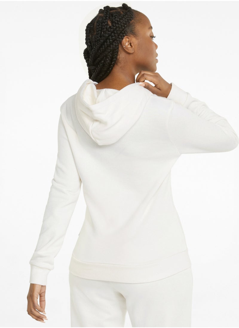 PUMA Essentials+ Womens Embroidery Hoodie  - Image 2